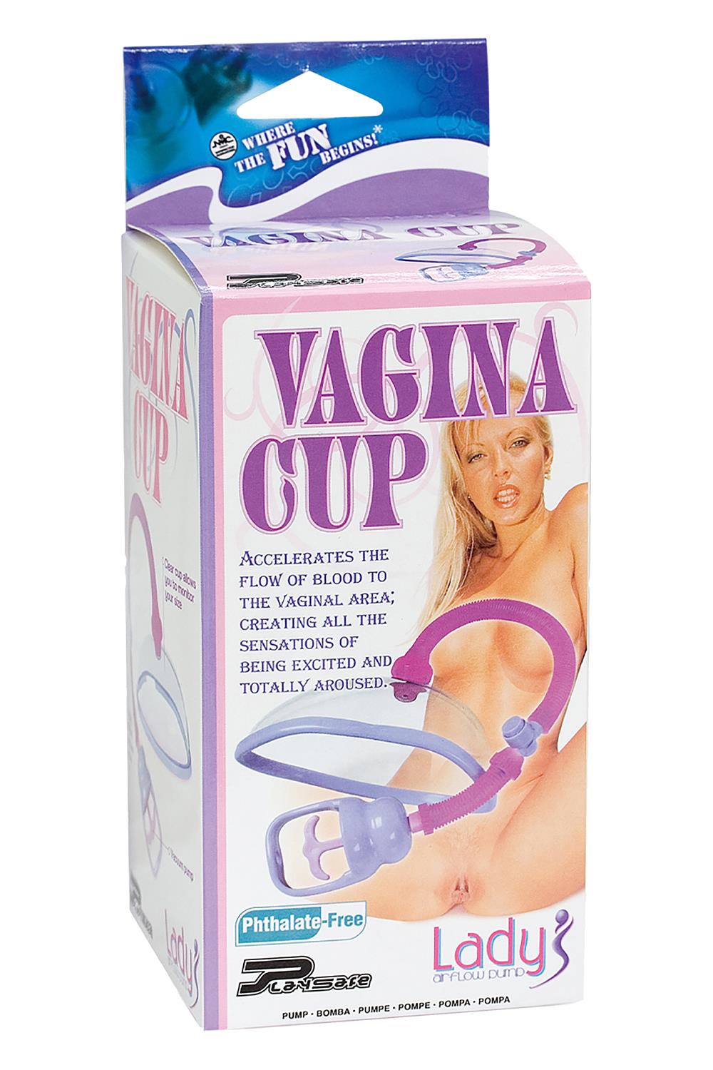VAGINA CUP WITH INTRA PUMP