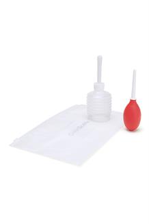 4Pcs Mini Travel Douche with One Way Valve