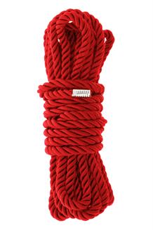 Deluxe Bondage Rope 5M Red