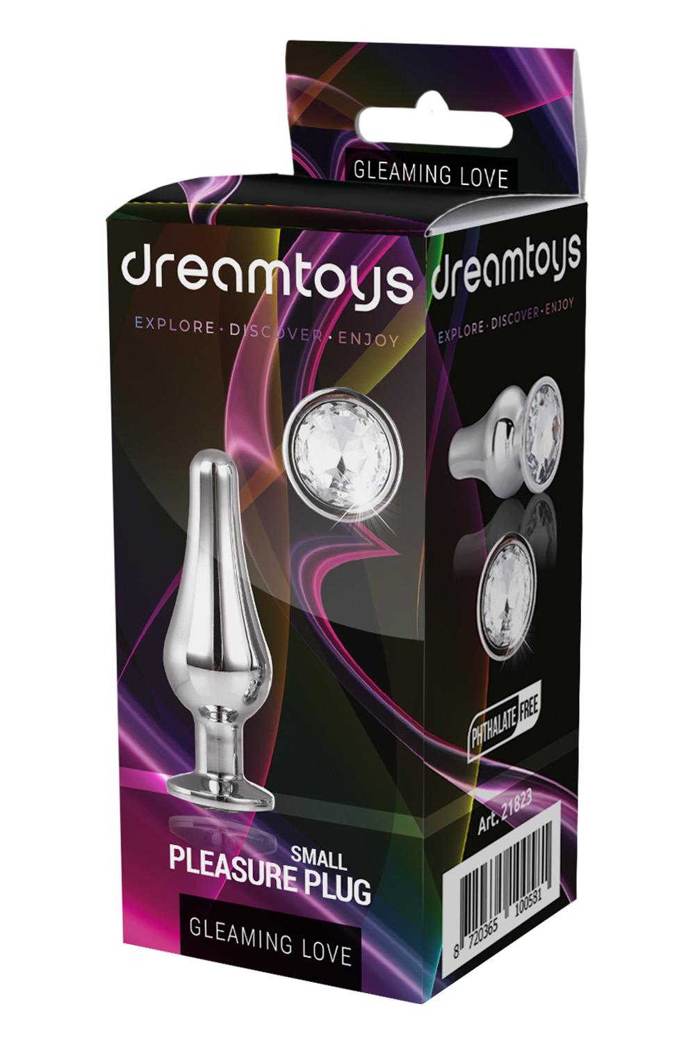 GLEAMING LOVE SILVER PLEASURE PLUG S