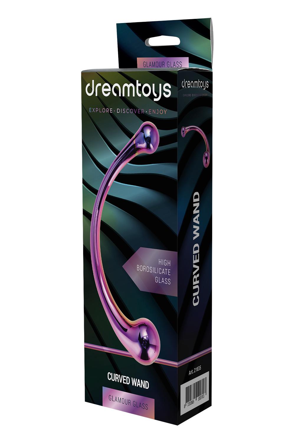 GLAMOUR GLASS CURVED WAND