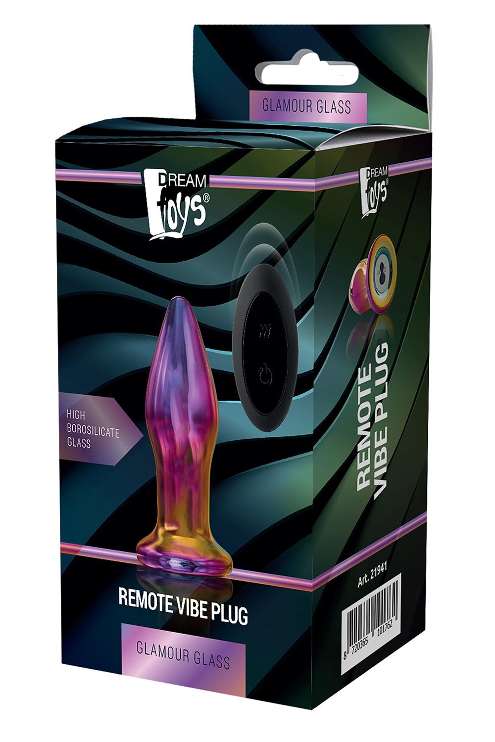 GLAMOUR GLASS REMOTE VIBE PLUG