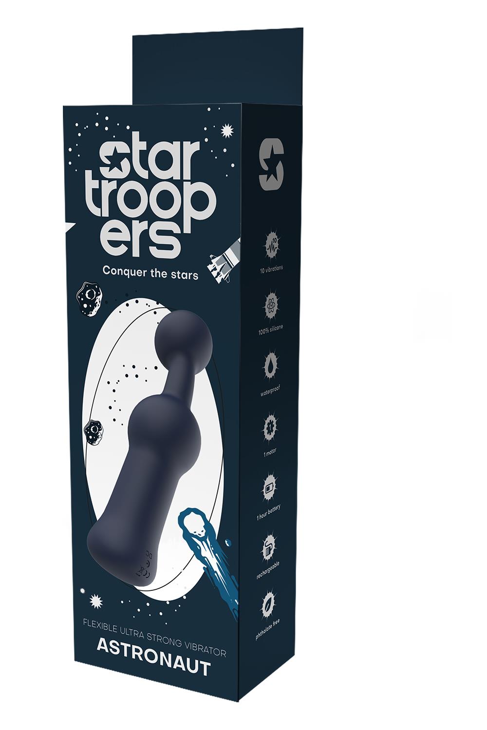 STARTROOPERS ASTRONAUT FLEXIBLE ULTRA STRONG VIBRATOR