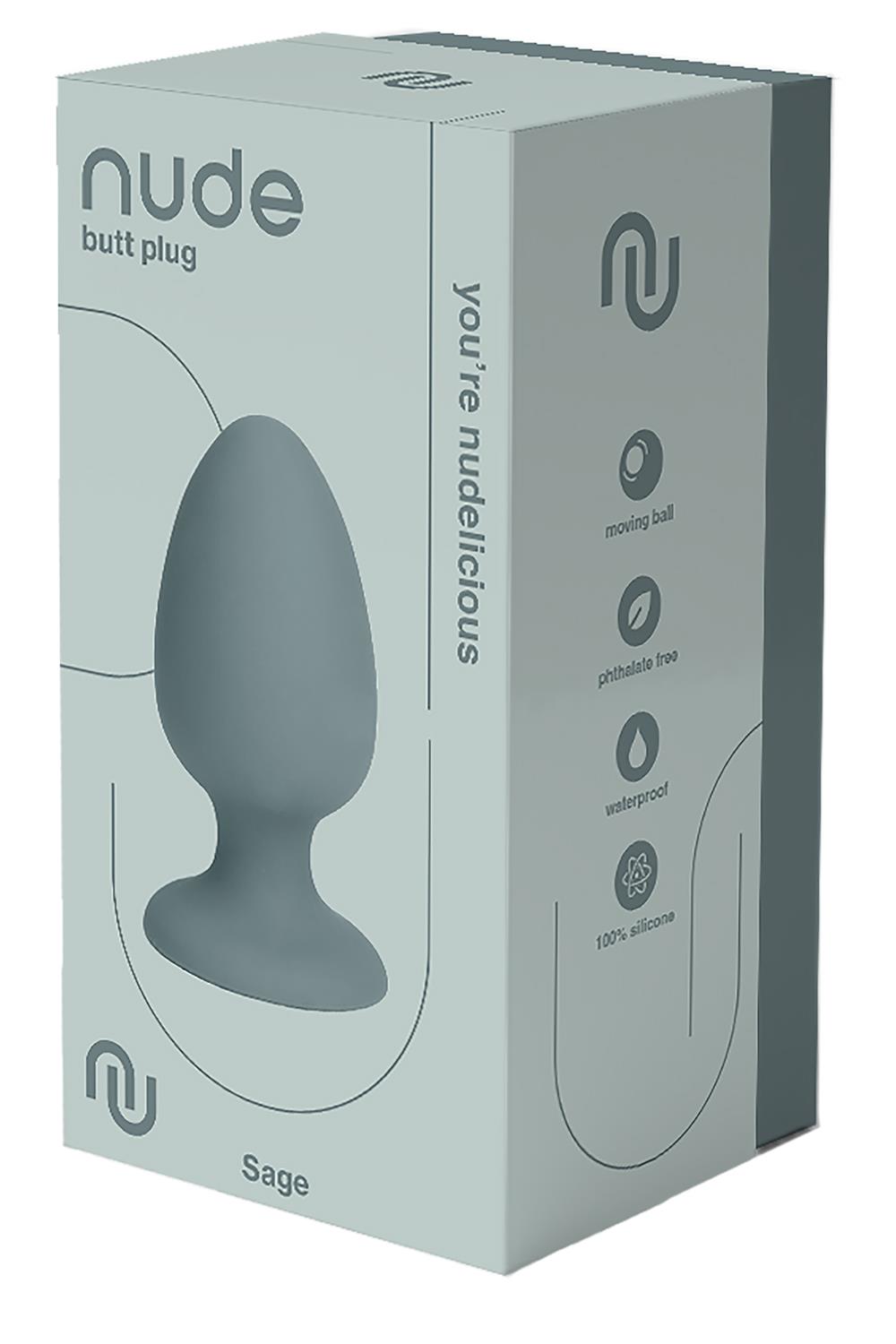 NUDE SAGE BUTT PLUG - TRAVELSIZE