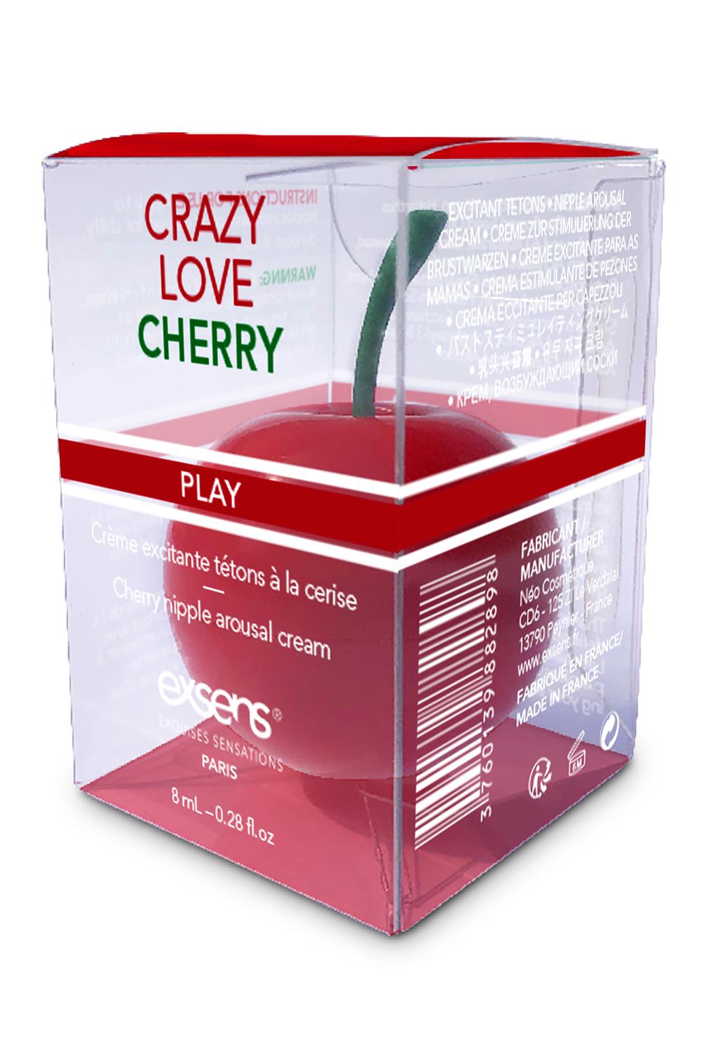 EXSENS AROUSAL CREAM CRAZY LOVE CHERRY  8ML
