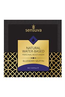 Natural Water-Based Personal Lubricant Blueberry Muffin 6 ml