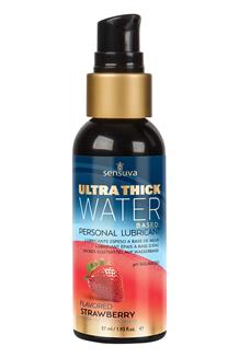 Ultra–Thick Water-Based Personal Lubricant Strawberry 57ml