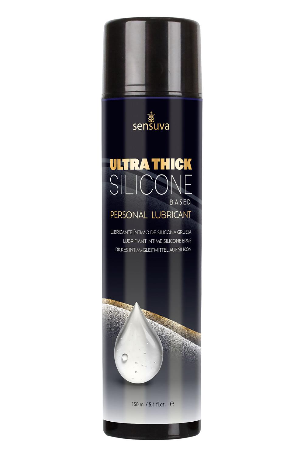 SENSUVA ULTRA-THICK SILICONE PERSONAL LUBRICANT 150ML 