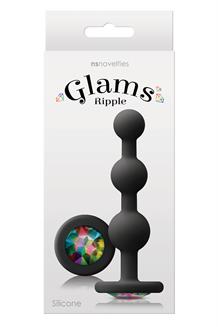 GLAMS RIPPLE RAINBOW GEM BLACK