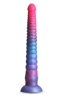 Stacked 12 Inch Dildo Pink/Blue