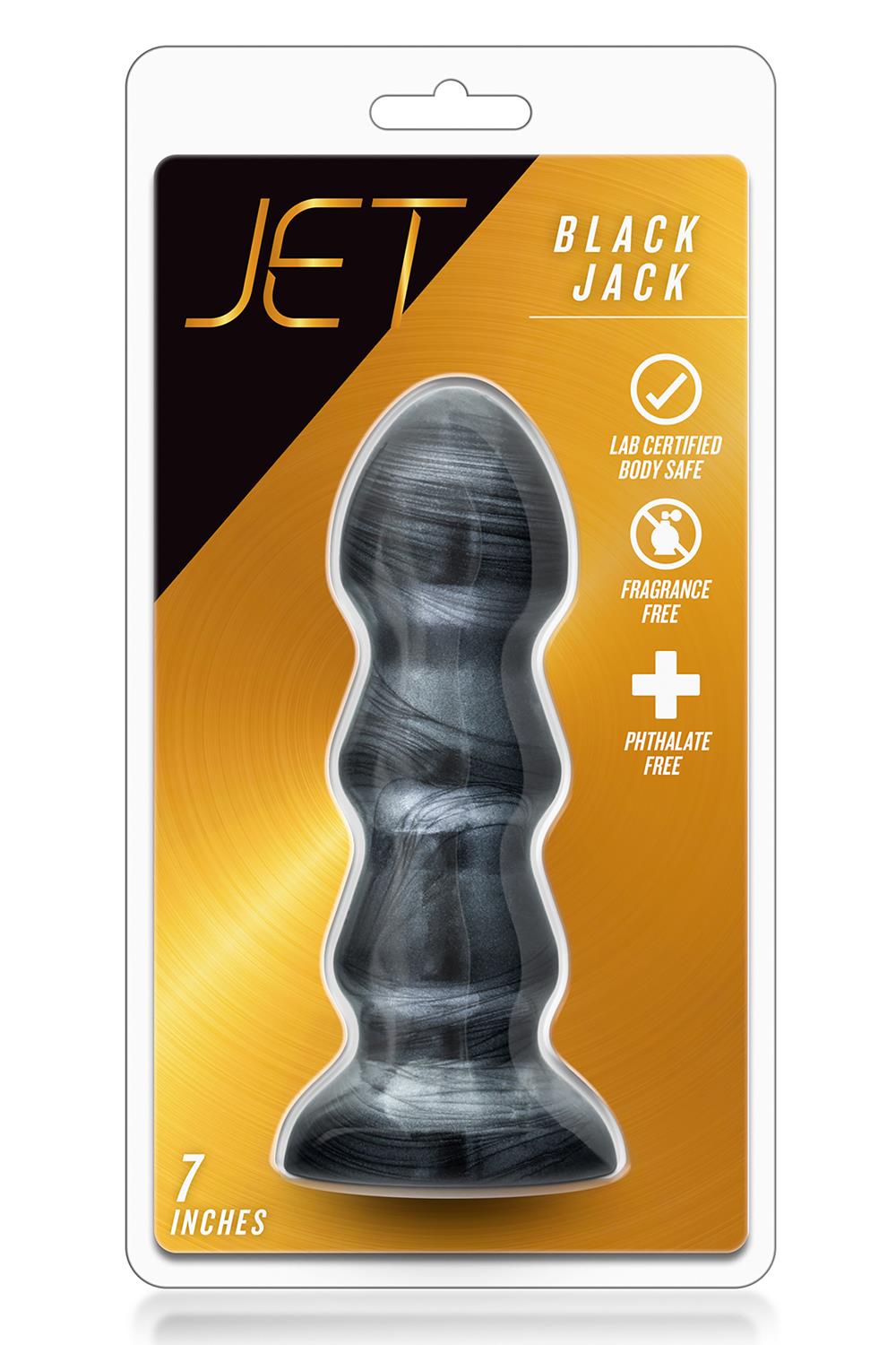 JET BLACK JACK CARBON METALLIC BLACK