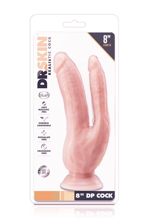 8 Inch Dp Cock Flesh