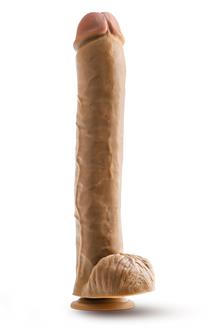 Dr. Michael 14 Inch Dildo with Balls Tan
