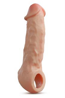 Intrepid 2 Inch Silicone Penis Xtender Beige