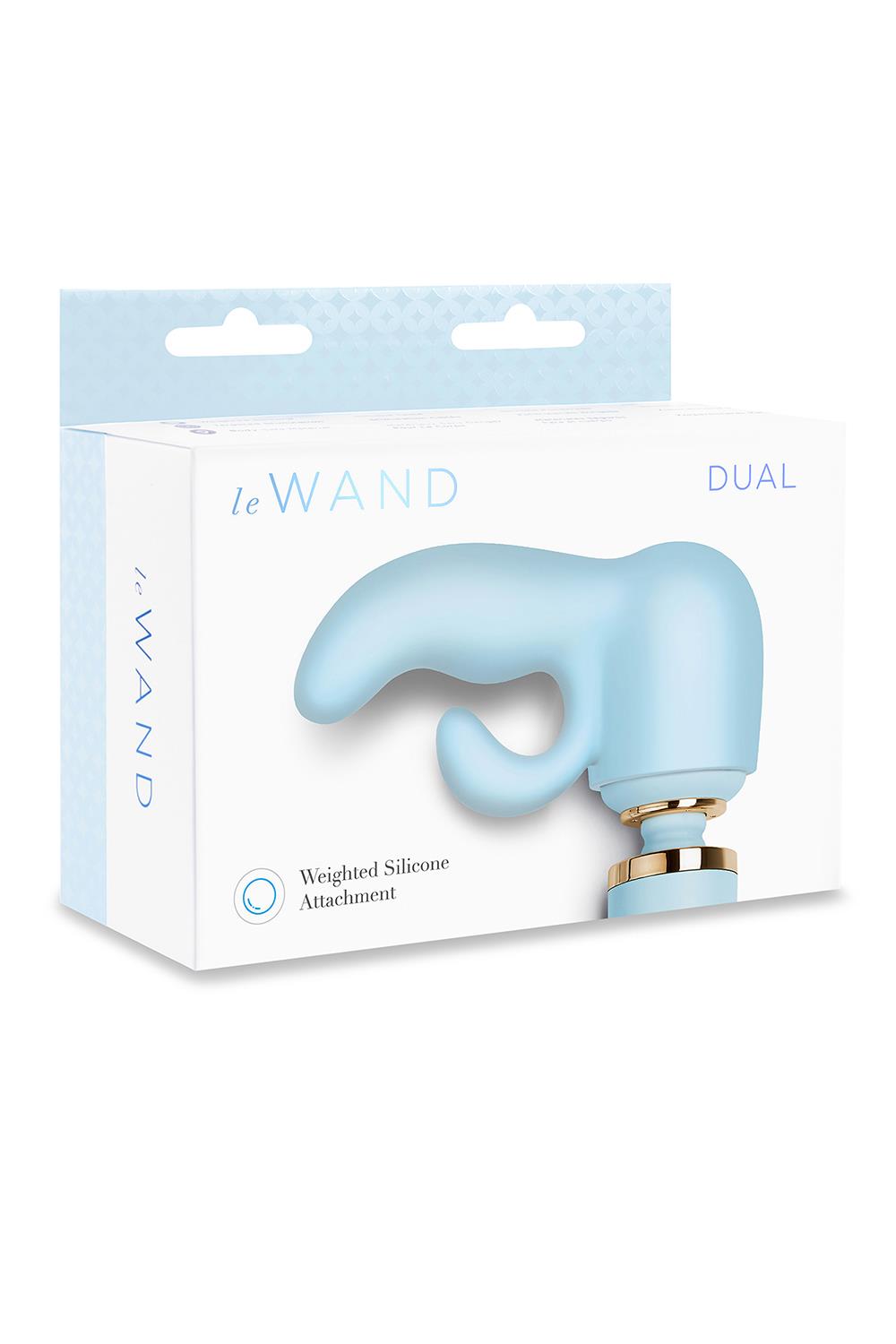 LE WAND DUAL WEIGHTED SILICONE ATTACHMENT