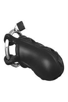 Extreme Silicone Cock Blocker Black