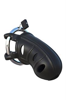 Hardcore Silicone Cock Blocker Black