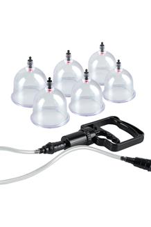 Beginner's 6pc. Cupping Set Clear