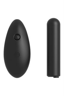 Remote Control Vibrating Panties Black