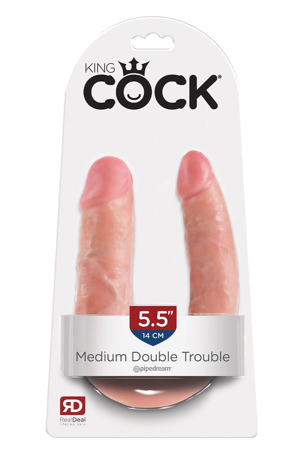 KING COCK MEDIUM DOUBLE TROUBLE LIGHT