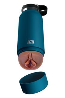 Fuck Flask Private Pleaser Discreet Stroker Brown