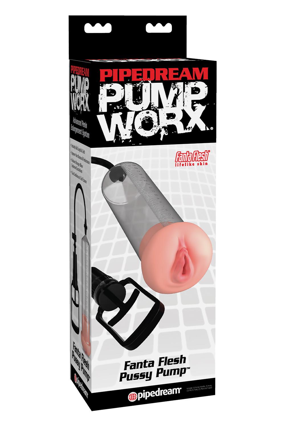 Fanta Flesh Pussy Pump Clear