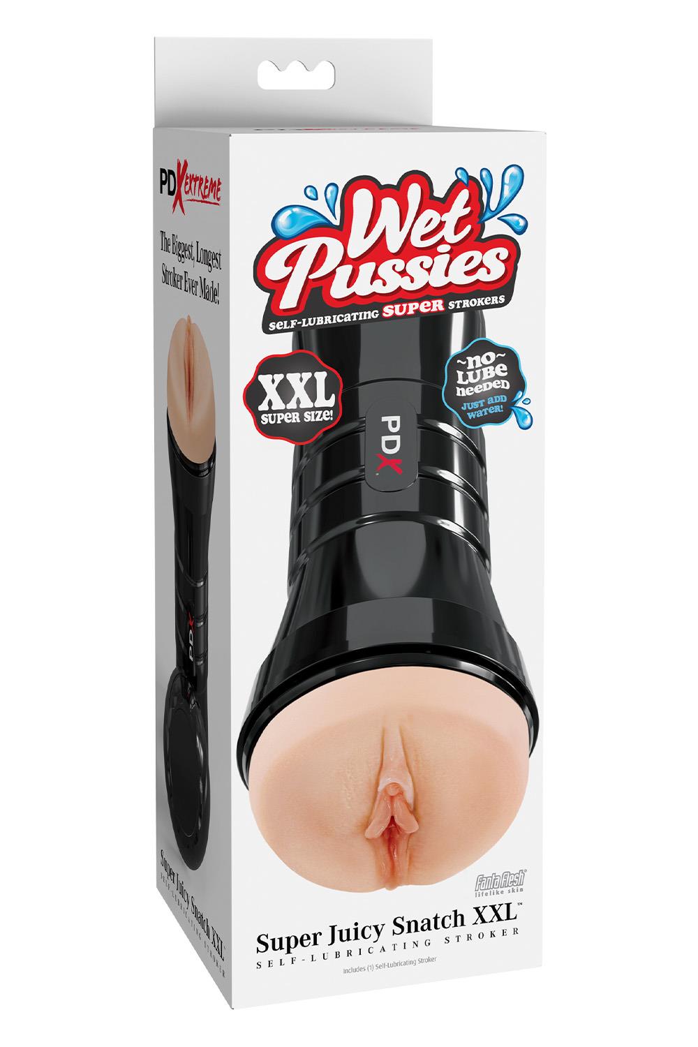 PDX EXTREME WET PUSSIES SUPER JUICY SNATCH XXL LIGHT
