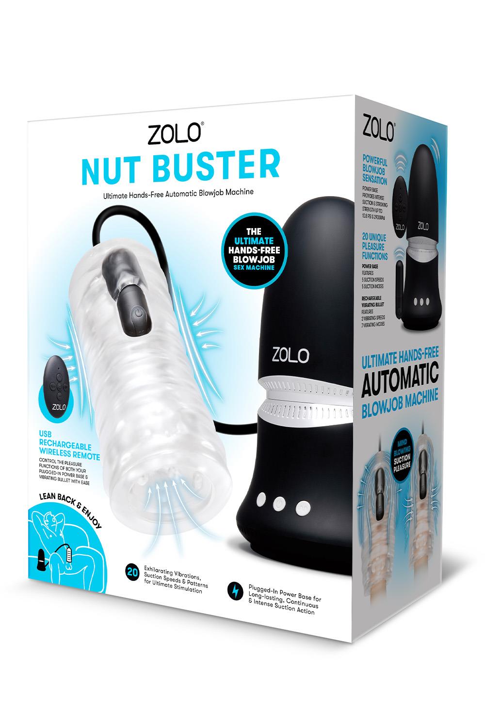 ZOLO NUT BUSTER WITH REMOTE