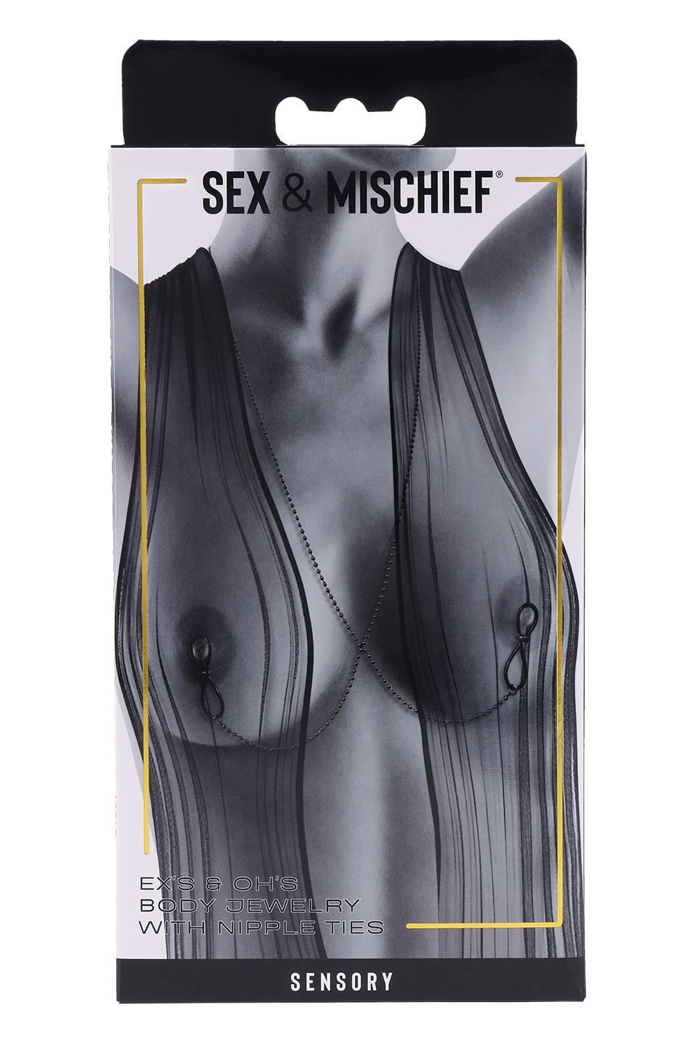 Body Jewelry with Nipple Ties