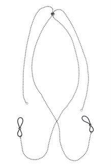 Body Jewelry with Nipple Ties