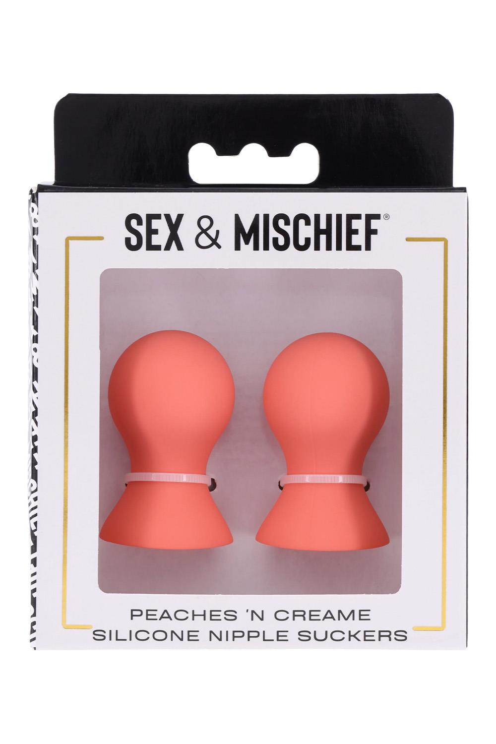 PEACHES 'N CREAME SILICONE NIPPLE SUCKERS