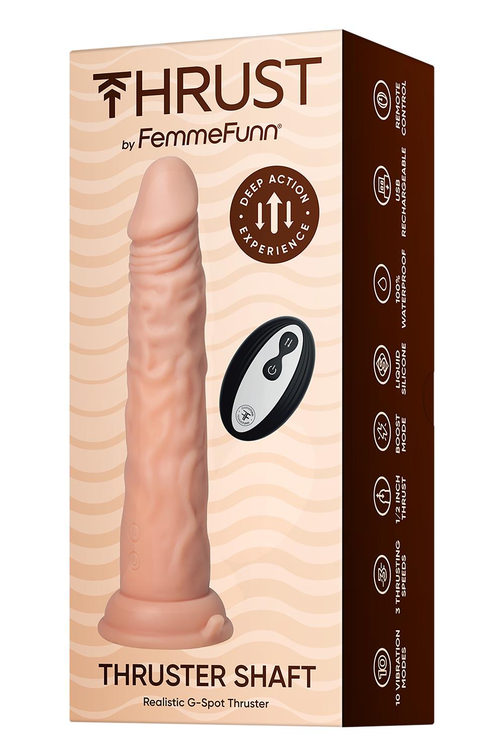 FEMMEFUNN THRUSTER SHAFT NUDE