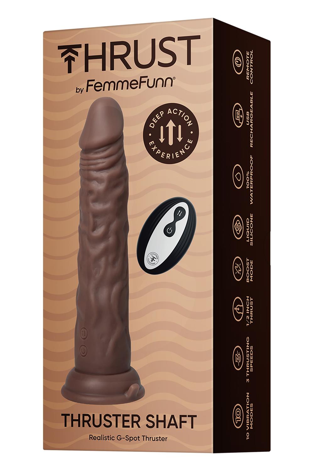 FEMMEFUNN THRUSTER SHAFT BROWN
