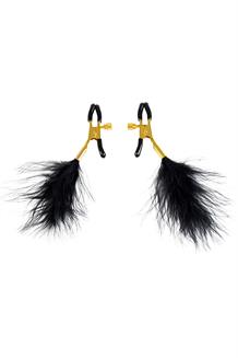 Nipple Clamps with Feathers