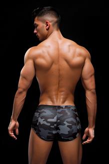 ENVY CAMO TRUNKS W/ DOG TAG BLACK